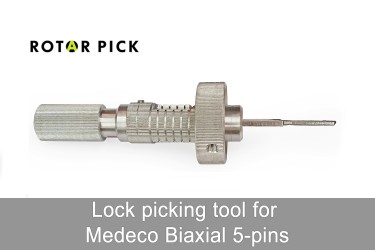 Інструмент для відкривання Medeco Biaxial 5-pins (прототип)